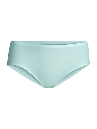 Chantelle Soft Stretch Seamless Regular Rise Hipster Briefs In Turquoise
