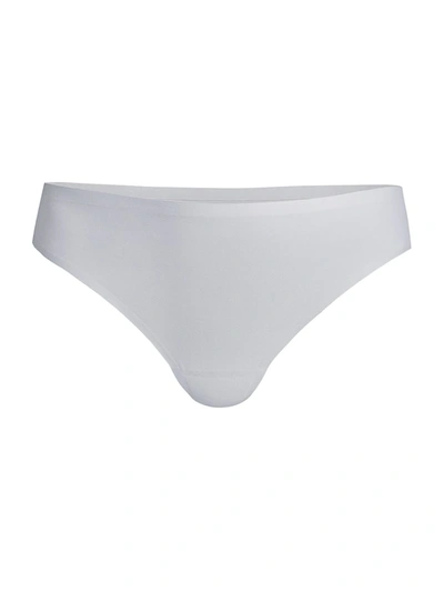 Chantelle Soft Stretch Seamless Regular Rise Thong In Grey Sky