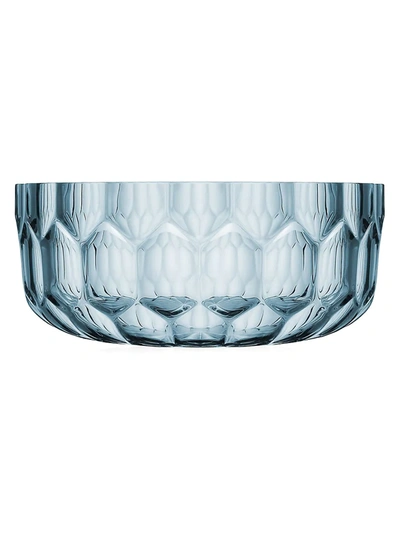 Kartell Jellies Salad Bowl In Blue