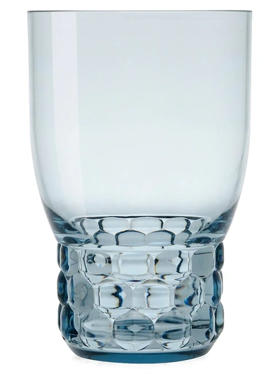 Kartell Jellies 4-piece Water Glass Set In Blue