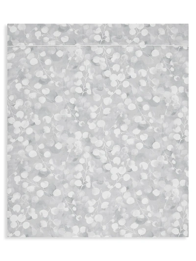 Anne De Sol Ne Rosée 300 Thread Count Flat Sheet In Gris Grey
