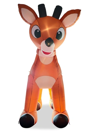 Fraser Hill Farms 15-foot Tall Animated Inflatable Reindeer Blow-up