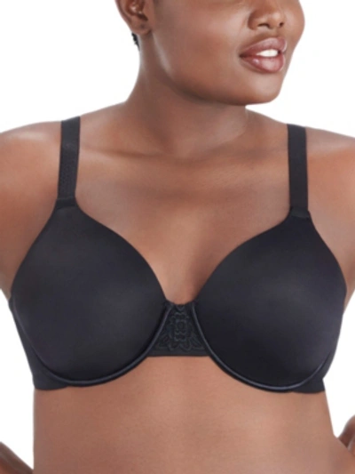 Vanity Fair Beauty Back Smoothing Full-figure Contour Bra 76380 In Midnight Black