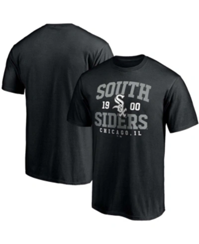 FANATICS MEN'S BLACK CHICAGO WHITE SOX SOUTH SIDERS HOMETOWN COLLECTION T-SHIRT