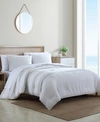 Nautica Fairwater Twin Comforter And Sham Set In Gray