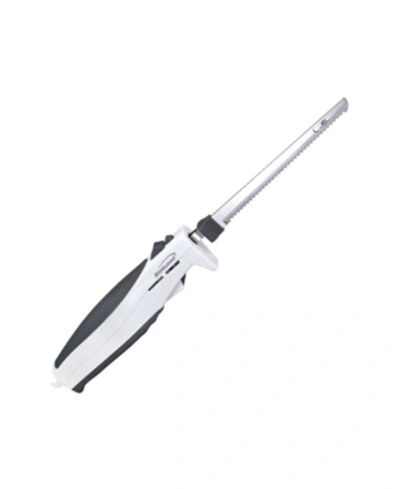 Brentwood Appliances Brentwood 7.5-inch Electric Carving Knife In White