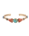 BARSE BRONCO MULTI STONE CUFF BRACELET