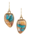 Barse Wanderer Drop Earrings In Multi-stone