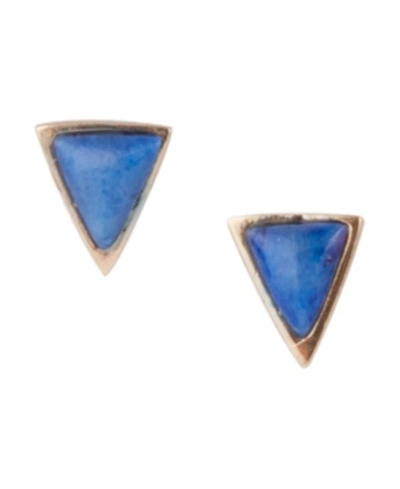 Barse Amalfi Stud Earrings In Lapis