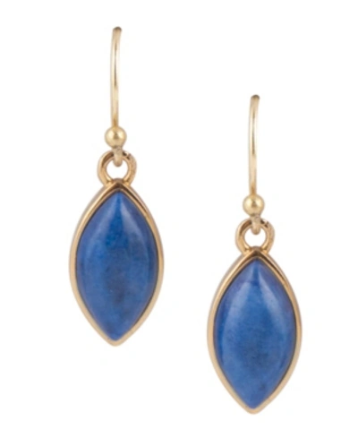 Barse Amalfi Drop Earrings In Lapis