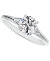 DE BEERS FOREVERMARK PORTFOLIO BY DE BEERS FOREVERMARK DIAMOND ROUND-CUT ENGAGEMENT RING (5/8 CT. T.W.) IN 14K WHITE GOLD