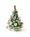 Lenox Treasured Traditions Days Of Christmas Tree And Ornament, Set Of 25 In Ivory