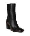 Franco Sarto L-stevie Mid Shaft Boot In Black Leather