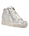 NINE WEST WOMEN'S TONS HIGH TOP HIDDEN WEDGE SNEAKERS WOMEN'S SHOES