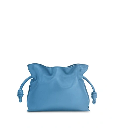 Loewe Flamenco Clutch Bag In Lagoon Blue | ModeSens