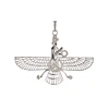 Kaizarin Wings Of An Angel Silver & Diamonds For Men In For