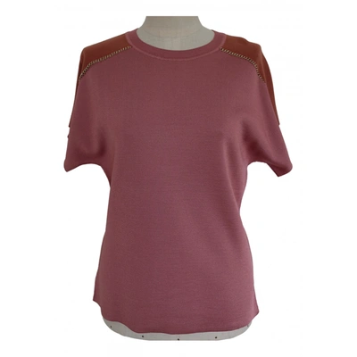 Pre-owned Nina Ricci Wool Shirt In Pink