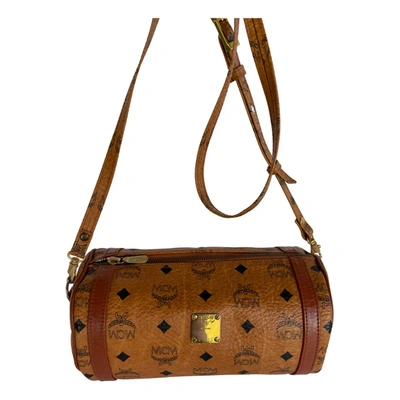 Pre-owned Mcm Leather Crossbody Bag In Brown