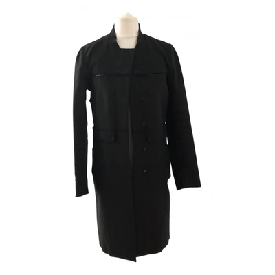 Pre-owned Helmut Lang Coat In Black
