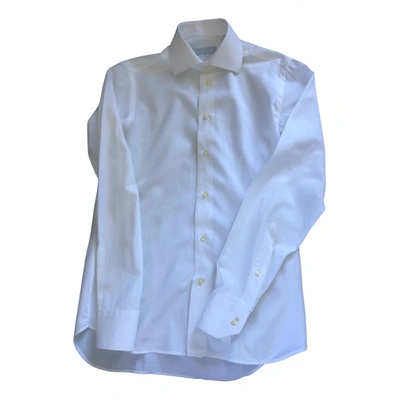 Pre-owned Enrico Coveri Shirt In White