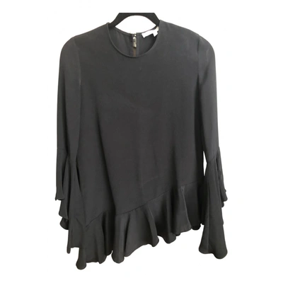 Pre-owned Alexis Silk Shirt In Black