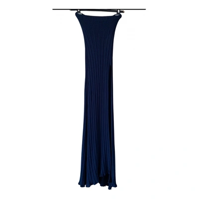 Pre-owned Jacquemus Maxi Skirt In Blue