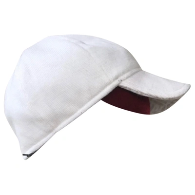 Pre-owned Fendi Wool Hat In White