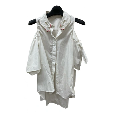 Pre-owned Vivetta Vest In White