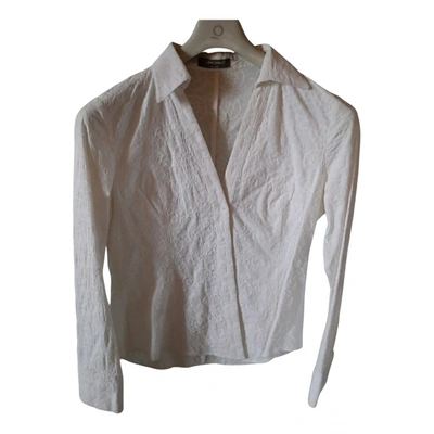 Pre-owned Camomilla Blouse In White