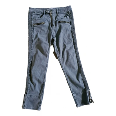 Pre-owned Isabel Marant Étoile Jeans In Grey