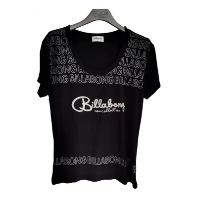 Pre-owned Billabong T-shirt In Black