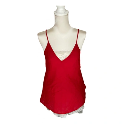 Pre-owned Ba&sh Camisole In Red