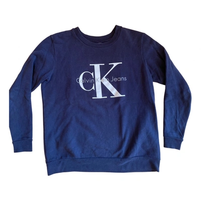 Pre-owned Calvin Klein Jeans Est.1978 Sweatshirt In Blue