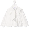 PICCOLA LUDO BOW TIE BLOUSE