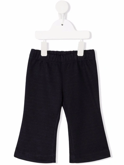 Piccola Ludo Babies' Elasticated Waistband Trousers In Blue