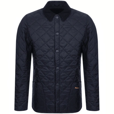 Barbour Liddesdale Heritage Quilted Jacket Navy