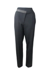 Brunello Cucinelli Trousers With Monili In Black