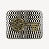 Fornasetti Tray Chiavi And Losanghe In White/black/gold