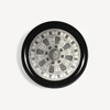 Fornasetti 40cm Tray - Cortile N.1 On Black In White/black