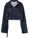 OTTOLINGER ISCO CROPPED DENIM JACKET