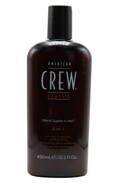 American Crew 3-in-1 Shampoo/conditioner/body Wash