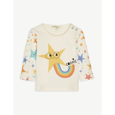 Bonnie Mob Babies' Stars Rainbow Stars Organic-cotton T-shirt 0-18 Months 9-12 Months