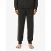 Derek Rose Finley 2 Relaxed-fit Cashmere Jogging Bottoms In Charcol