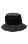 RAG & BONE NANDO MESH BUCKET HAT,WJW21P1015OA15