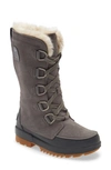 Sorel Tivoli Iv Waterproof Tall Winter Boot In Grey