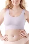 True & Co. True Body Lift + Scoop Neck Wireless Bra In Lilac Mist