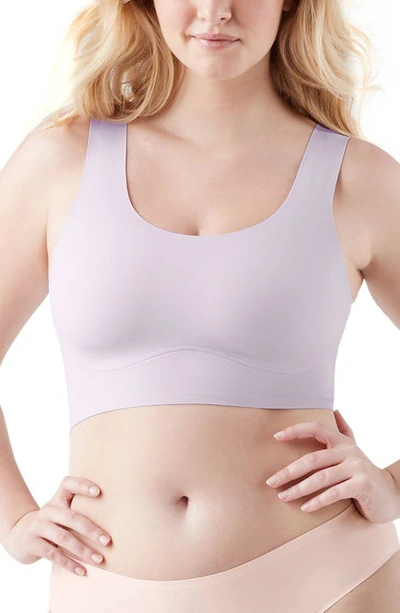 True & Co. True Body Lift + Scoop Neck Wireless Bra In Lilac Mist