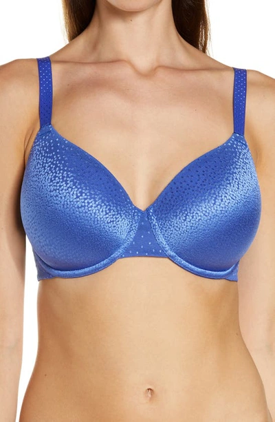 Wacoal Back Appeal Underwire T-shirt Bra In Clematis Blue