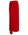 A.L.C ORLY RUCHED MIDI SKIRT,060094304682