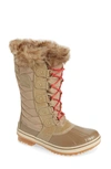 Sorel Women's Faux Fur-trim, Waterproof & Insulated Winter Boots In Khaki Ii